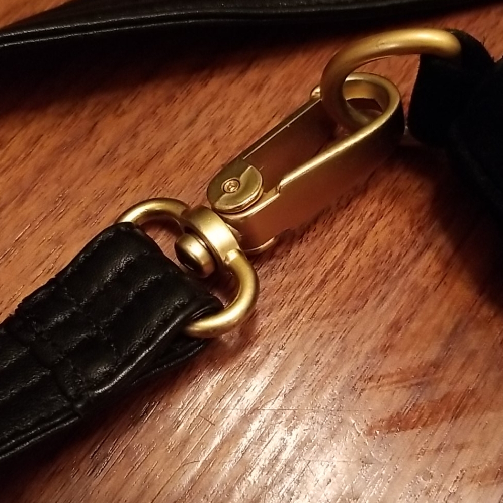 Americana by Sharif vintage blk suede bucket - Picture 4 of 8